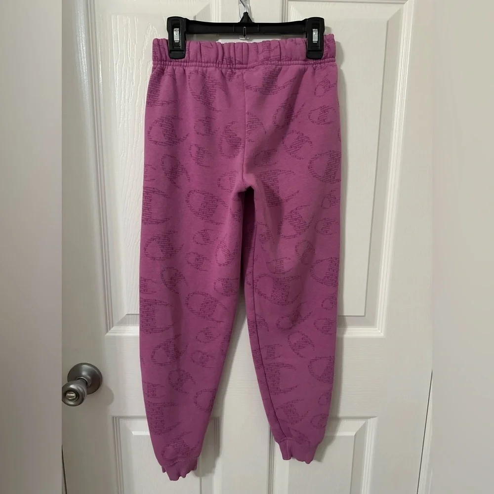 2 PIECE SET Champion Kids  Pink Sweatpants And Sweater